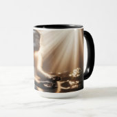 Chill Monkey Kaffeetasse (VorderseiteRechts)