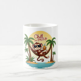 Chill Monkey Tropical Sunset Tasse