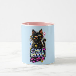 Chill-Mood Aktiviert – Lustiger Entspannungs-Vibes Tasse