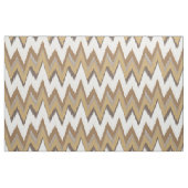 Chill-neutrales Goldkat-Zickzack Muster Stoff (Fat Quarter (45,7 x 55,9 cm))