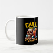 Chill Out and Cheers Kaffeetasse (Links)