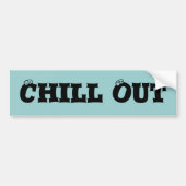 Chill Out Autoaufkleber (Vorne)