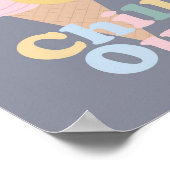 Chill Out Eiscreme Poster (Ecke)