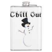 Chill Out Flask Flachmann (Rückseite)