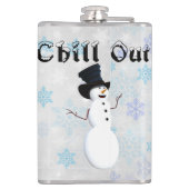 Chill Out Flask Flachmann (Rückseite)