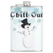 Chill Out Flask Flachmann (Vorderseite)