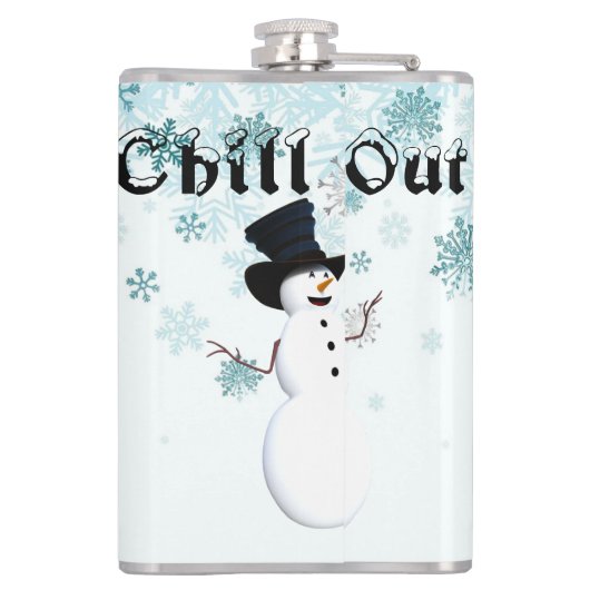 Chill Out Flask Flachmann (Rückseite)