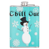 Chill Out Flask Flachmann (Rückseite)