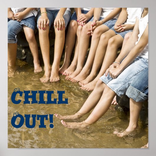 Chill Out für den Himmelssake! Poster (Vorne)