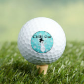 Chill Out Golf Balls Golfball (Insitu T-Shirt)