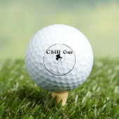 Chill Out Golf Balls Golfball (Insitu T-Shirt)