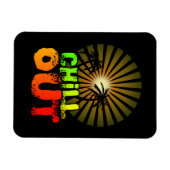 Chill out Jamaica Magnet (Horizontal)