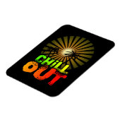 Chill out Jamaica Magnet (Linke Seite)