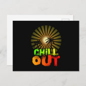 Chill out Jamaica Postkarte (Vorne/Hinten)