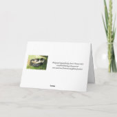 "Chill Out!" Karte (Rückseite)