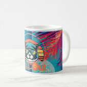 Chill-Out-Katzen-Tassen Kaffeetasse (VorderseiteRechts)