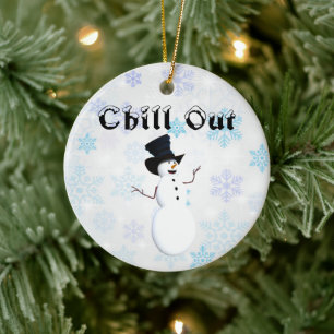 Chill Out Keramik Ornament