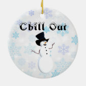 Chill Out Keramik Ornament (Hinten)