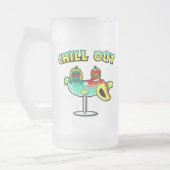 Chill Out Mattglas Bierglas (Links)