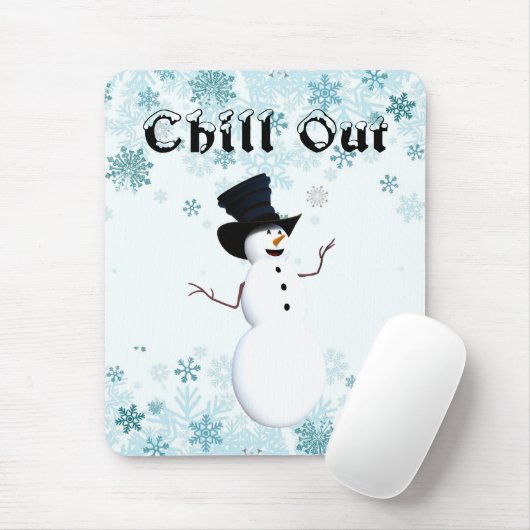 Chill Out Mouse Pad Mousepad (Mit Mouse)