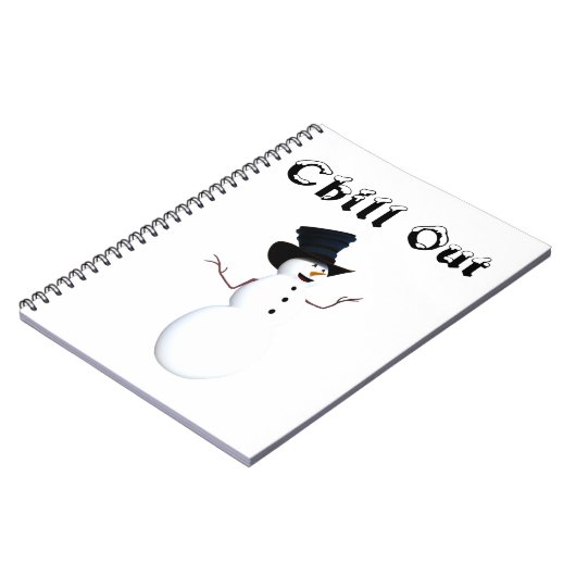 Chill Out Notebook Notizblock (Linke Seite)