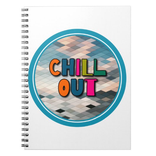 Chill out notizblock (Vorderseite)
