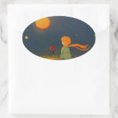 chill out  ovaler aufkleber (Tasche)