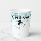 Chill Out Paper Cup Pappbecher (Rückseite)