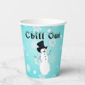 Chill Out Paper Cup Pappbecher (Rückseite)