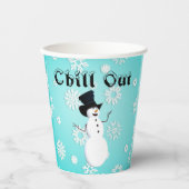 Chill Out Paper Cup Pappbecher (Vorderseite)