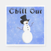 Chill Out Paper Napkin Serviette (Vorderseite)