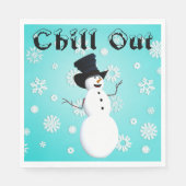 Chill Out Paper Napkin Serviette (Vorderseite)