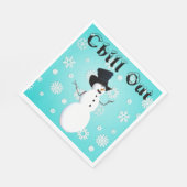 Chill Out Paper Napkin Serviette (Ecke)