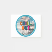 Chill out post-it klebezettel (Vorderseite)