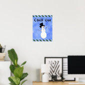 Chill Out Poster (Heimbüro)