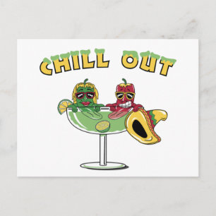 Chill Out Postkarte