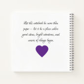 Chill Out & Rise - Sunrise Journal für Ocean Lover Notizblock (Rückseite)