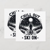 Chill out Ski on (Vorne/Hinten)