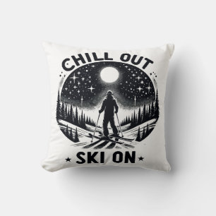 Chill out Ski on Kissen