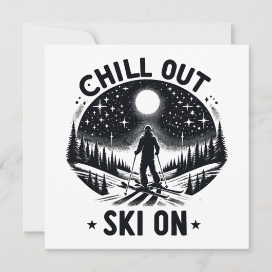 Chill out Ski on on (Vorderseite)