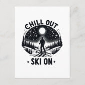 Chill out Ski on on Begleitkarte (Rückseite)