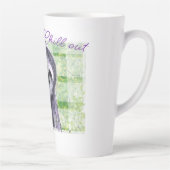 Chill Out Sloth Painting Milchtasse (Rechts)