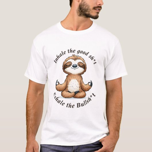 Chill Out Sloth T-Shirt (Vorderseite)