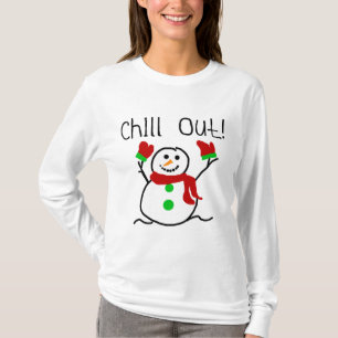 Chill Out Snowman Tshirts und Geschenke