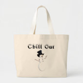 Chill Out Totbeutel Jumbo Stoffbeutel (Vorne)