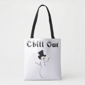 Chill Out Totbeutel Tasche (Vorderseite)