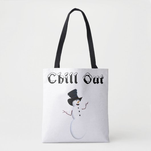 Chill Out Totbeutel Tasche (Vorderseite)