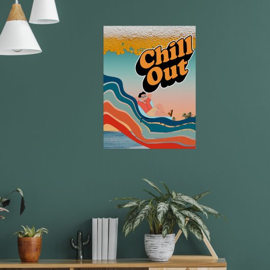 Chill Out - Wallpaper Poster (Wohnzimmer 1)