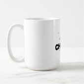 Chill Out Winterschneeflocke Kaffeetasse (Links)