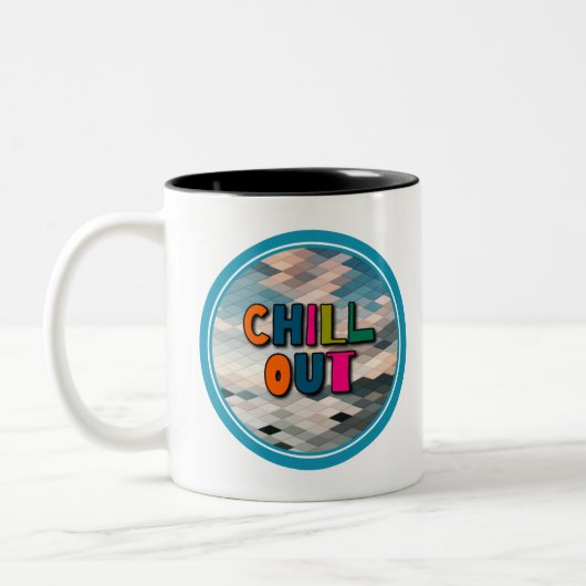 Chill out zweifarbige tasse (Links)